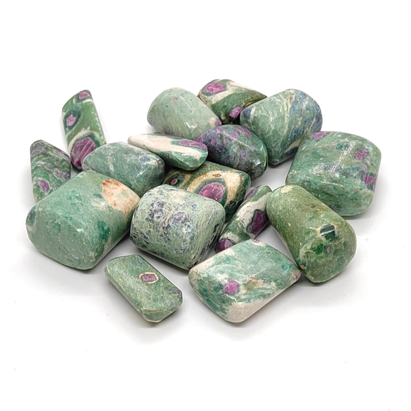 Ruby in Fuchsite Tumble Stone Natural With High Quality